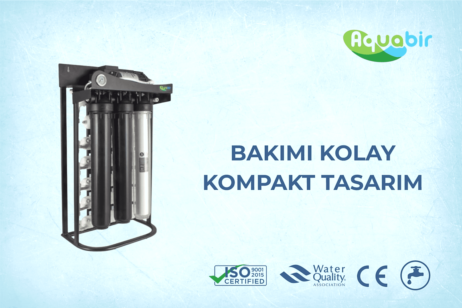 aquabir direkt akış arıtma cihazı