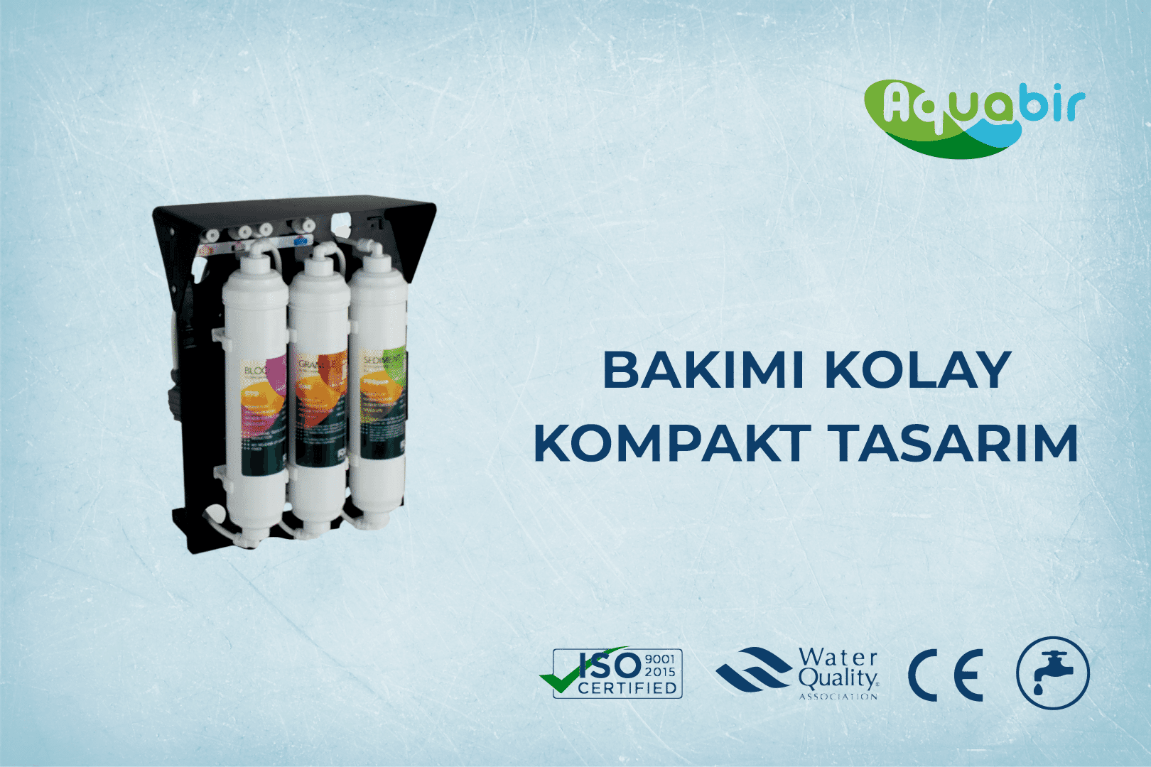 aquabir inline arıtma cihazı