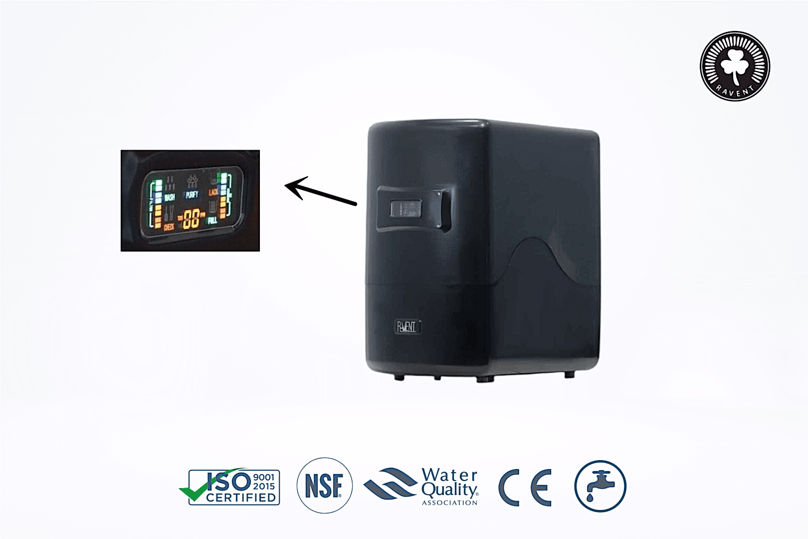 ravent dijital arıtma cihazı